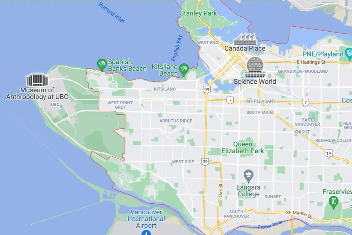 The Brides' Shop location. Mobile image
