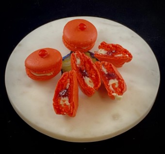 Desserts Happy Red Macarons #1 thumbnail