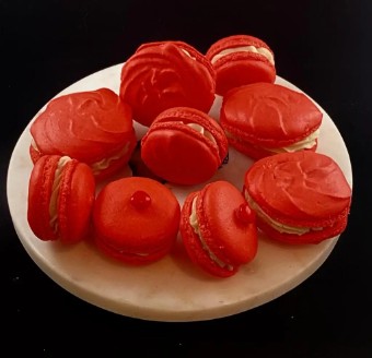 Desserts Happy Red Macarons #0 default thumbnail